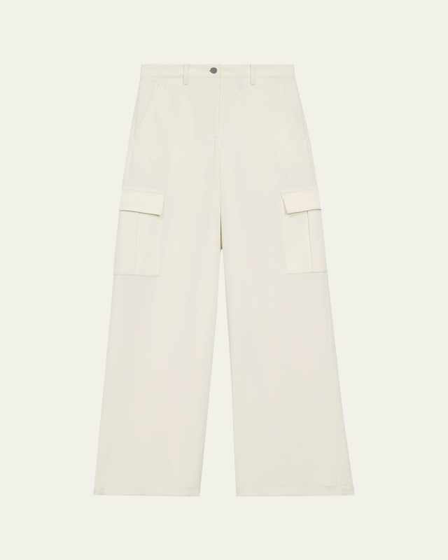 Admiral Crepe Relaxed Cargo Pants